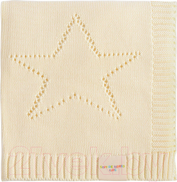 Изображение товара Плед для малышей Sofi de Marko Asterisk 70х90 / Пл-Дт-70х90эк (экрю)