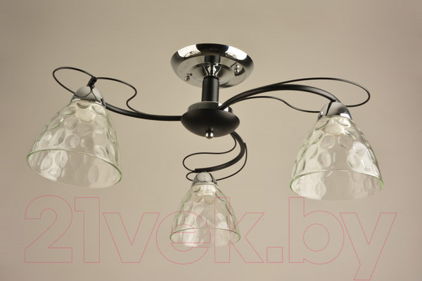 Изображение товара Потолочный светильник Mirastyle BL-7760/3 CR+BK