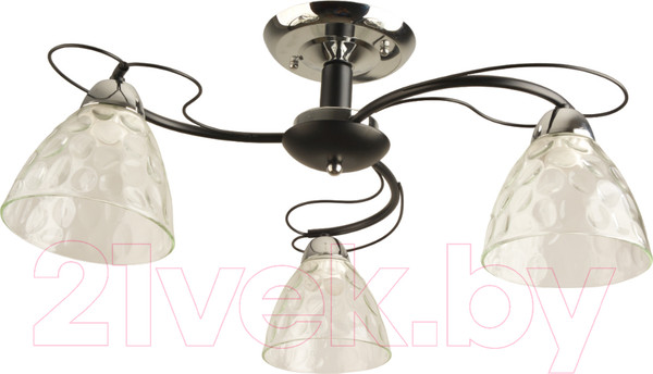 Изображение товара Потолочный светильник Mirastyle BL-7760/3 CR+BK