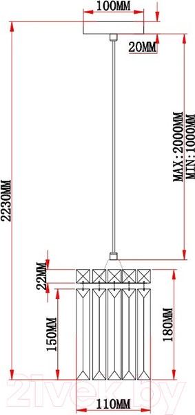 Изображение товара Потолочный светильник Moderli Levi / V10759-1P