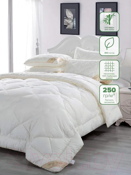 Изображение товара Одеяло для малышей Sofi de Marko Бамбук Люкс 110х140 / П-0010-1.1