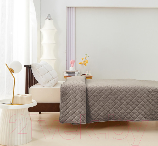 Изображение товара Покрывало Sofi de Marko Натаниэль 120х200 / Пок-Нт-120х200с (серый)