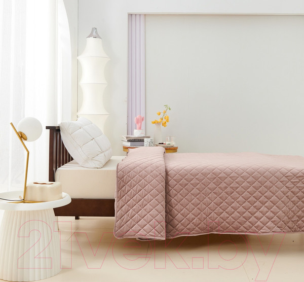 Изображение товара Покрывало Sofi de Marko Натаниэль 120х200 / Пок-Нт-120х200чр (чайная роза)