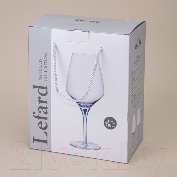 Изображение товара Набор бокалов Lefard Accent Sky Blue / 693-054 (2шт)