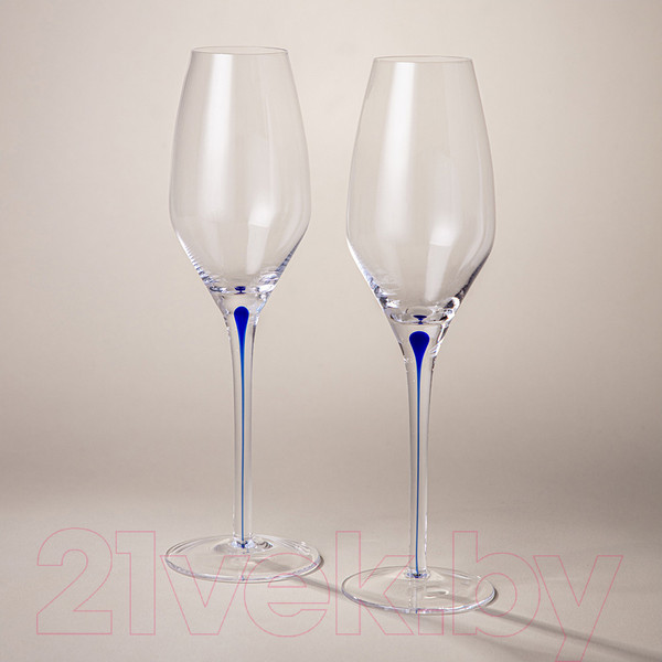 Изображение товара Набор бокалов Lefard Accent Sky Blue / 693-052 (2шт)