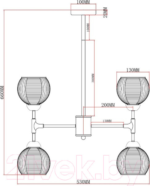 Изображение товара Люстра Moderli Arty / V10805-8P