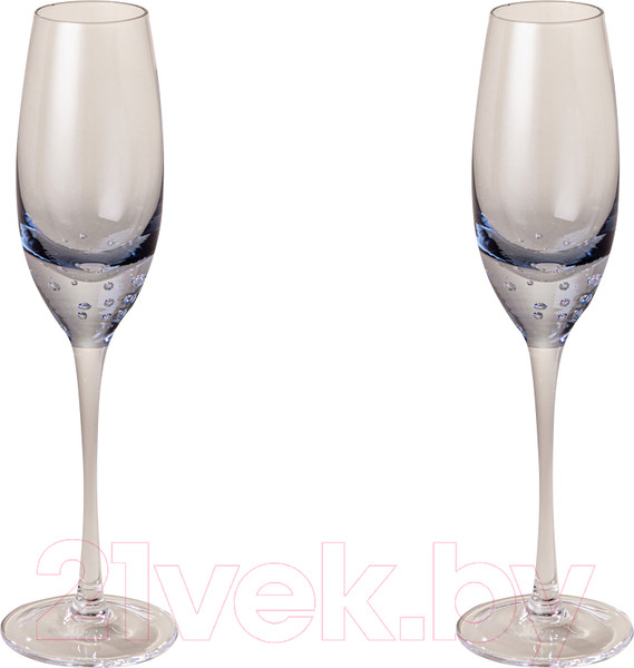 Изображение товара Набор бокалов Lefard Bubles Blue / 693-040 (2шт)