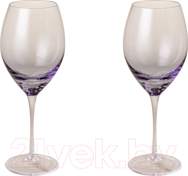 Изображение товара Набор бокалов Lefard Bubles Purple / 693-041 (2шт)