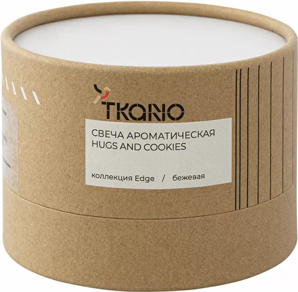 Изображение товара Свеча Tkano Edge Spicy Snowflakes TK23-ARO0024 (бежевый)