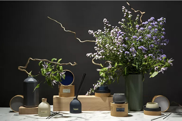Изображение товара Свеча Tkano Edge Vetiver & Black cypress TK23-ARO0029 (серый)