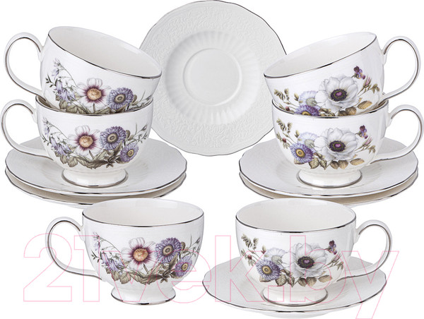 Изображение товара Набор для чая/кофе Lefard Bouquet / 590-598