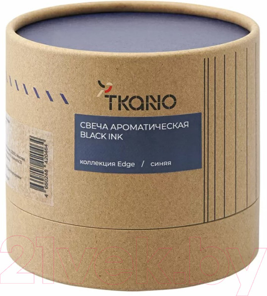 Изображение товара Свеча Tkano Edge Black Ink TK23-ARO0043 (синий)