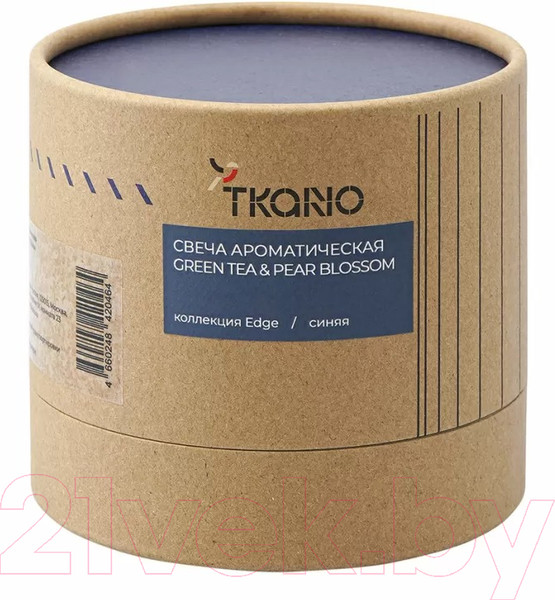 Изображение товара Свеча Tkano Edge Green tea & Pear blossom TK23-ARO0038 (синий)