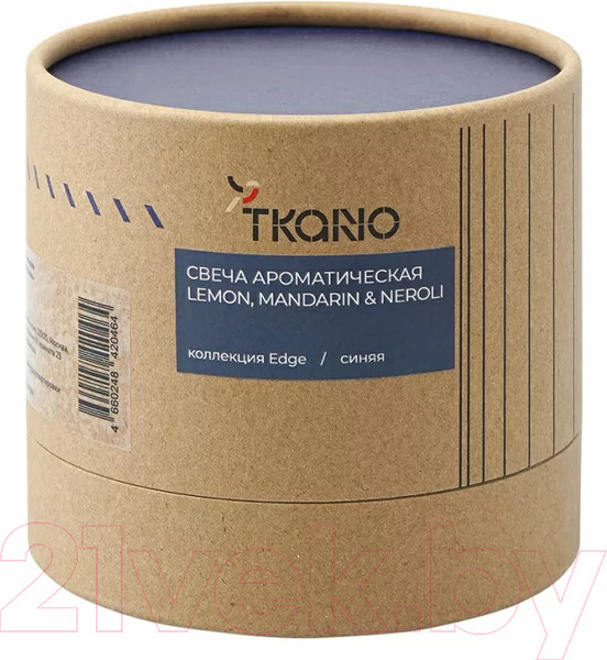 Изображение товара Свеча Tkano Edge Lemon, Mandarin & Neroli TK23-ARO0039 (синий)