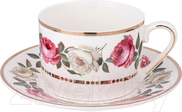 Изображение товара Чашка с блюдцем Lefard Melody of Roses / 275-1266