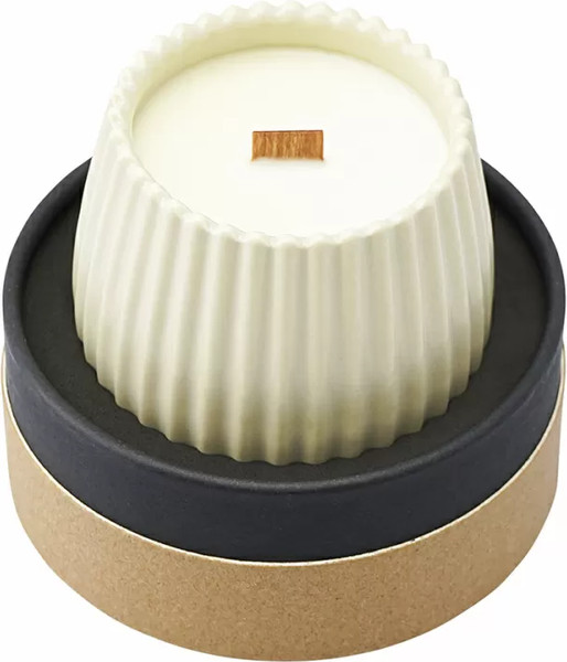 Изображение товара Свеча Tkano Edge Nutmeg, Leather & Vanilla TK23-ARO0054 (бежевый)