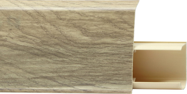 Изображение товара Плинтус Winart Tera 736 72мм Ностальгия (2.2м, со съемной панелью)