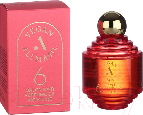 Изображение товара Масло для волос AllMasil 6 Salon Hair Perfume OilMoisture Увлажняющее парфюмированное (60мл)