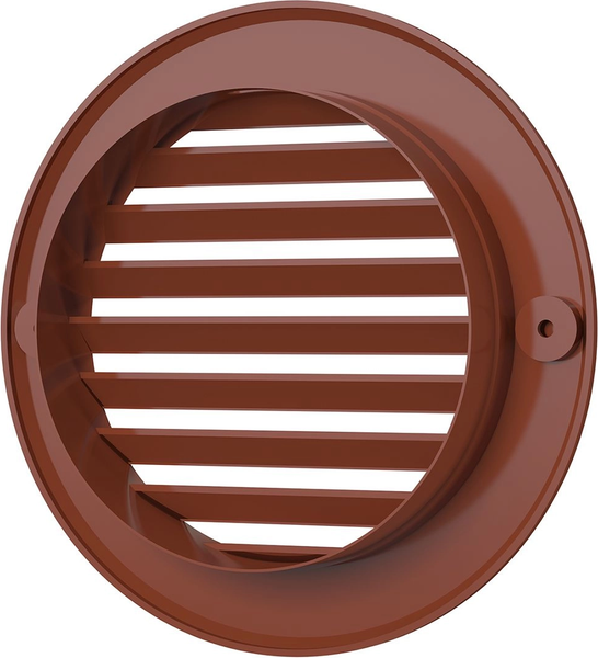 Изображение товара Решетка вентиляционная ERA 10РКН с фланцем (терракотовый)