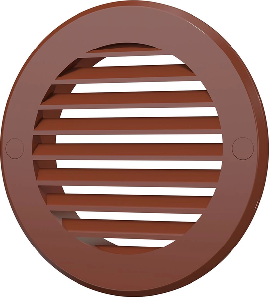 Изображение товара Решетка вентиляционная ERA 10РКН с фланцем (терракотовый)