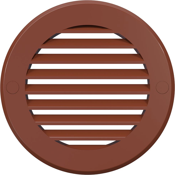 Изображение товара Решетка вентиляционная ERA 10РКН с фланцем (терракотовый)