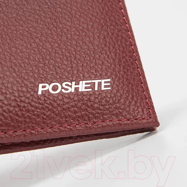 Изображение товара Зажим для денег Poshete 827-YH-202308-BRD (бордовый)