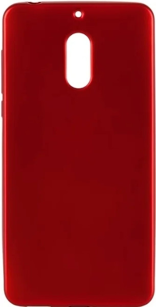 Изображение товара Чехол-накладка Case Deep Matte для Nokia 6 TPU (матовый красный, фирменная упаковка)