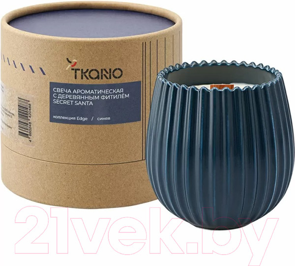 Изображение товара Свеча Tkano Edge Secret Santa TK23-ARO0046 (синий)
