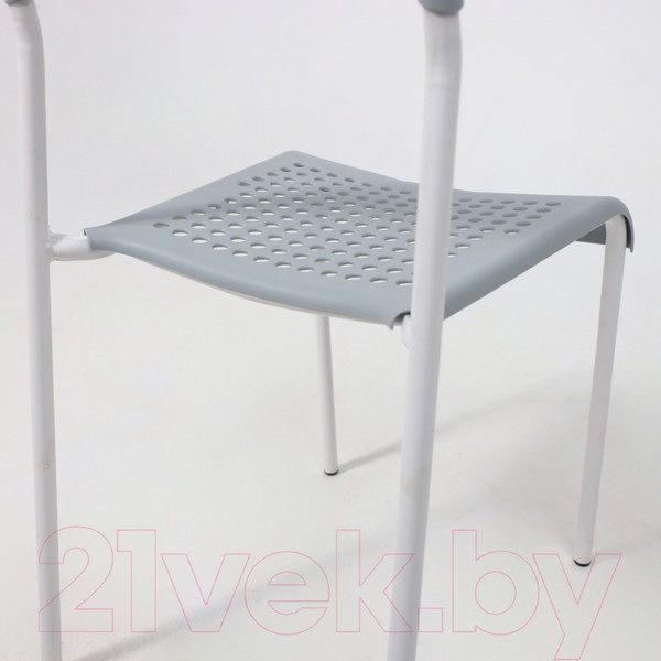 Изображение товара Стул AksHome Joy (серый/белый)