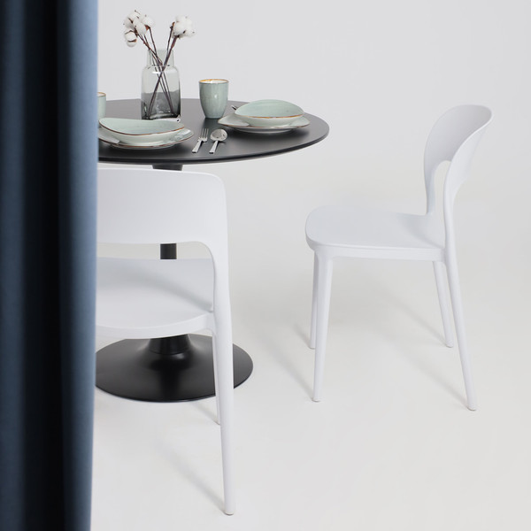 Изображение товара Стул пластиковый AksHome Olaf (белый)