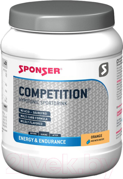 Изображение товара Изотоник Sponser Competition / 80143 (1000г, апельсин)