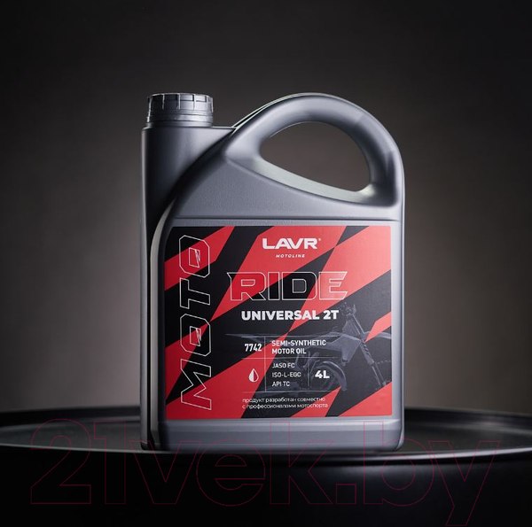 Изображение товара Моторное масло Lavr Moto Ride Universal 2T FC / Ln7742 (4л)