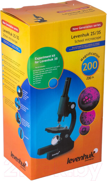 Изображение товара Микроскоп оптический Levenhuk 2S NG / 25648