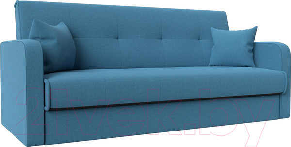 Изображение товара Диван Лига Диванов Надежда / 121130 (рогожка Амур голубой)