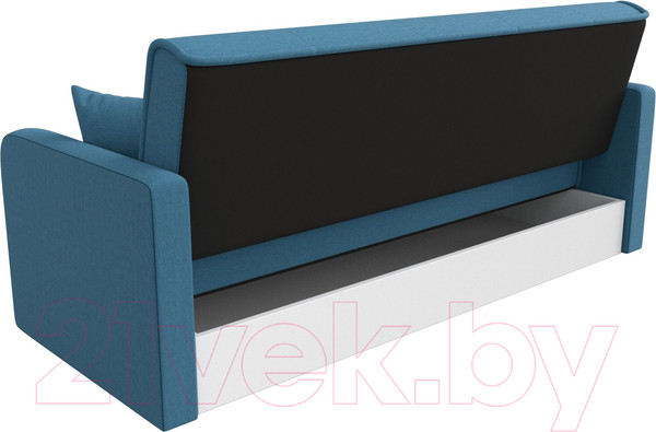 Изображение товара Диван Лига Диванов Надежда / 121130 (рогожка Амур голубой)