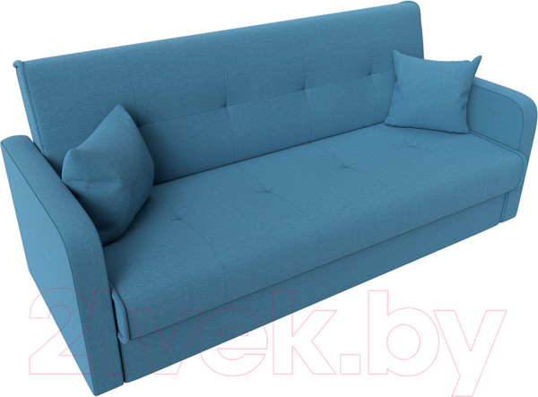 Изображение товара Диван Лига Диванов Надежда / 121130 (рогожка Амур голубой)