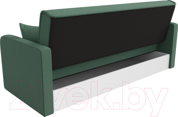 Изображение товара Диван Лига Диванов Надежда / 121131 (рогожка Амур зеленый)