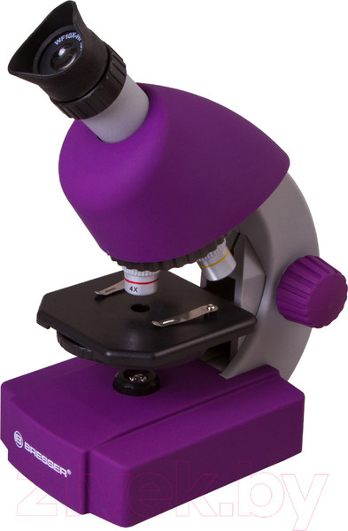 Изображение товара Микроскоп оптический Bresser Junior 40x-640x / B70121 (фиолетовый)