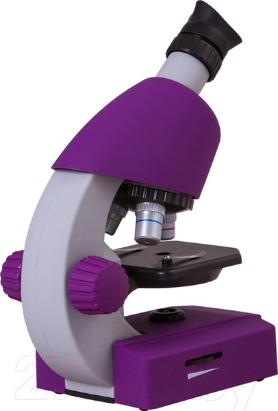 Изображение товара Микроскоп оптический Bresser Junior 40x-640x / B70121 (фиолетовый)