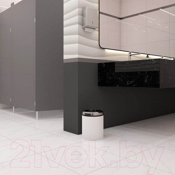 Изображение товара Мусорное ведро Teymi Solli / T90247 (12л,белый)