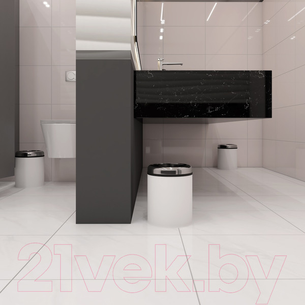 Изображение товара Мусорное ведро Teymi Solli / T90247 (12л,белый)