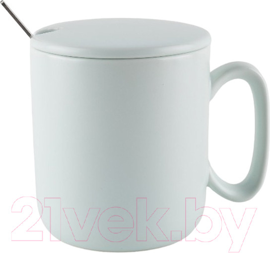 Изображение товара Кружка с ложкой Swed house Package MR2-12 (голубой)