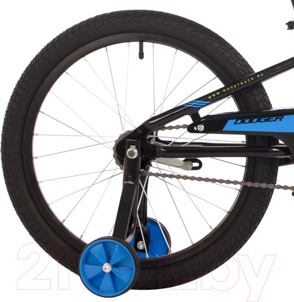 Изображение товара Детский велосипед Novatrack 20 Dodger 205ADODGER.BK4 (черный)