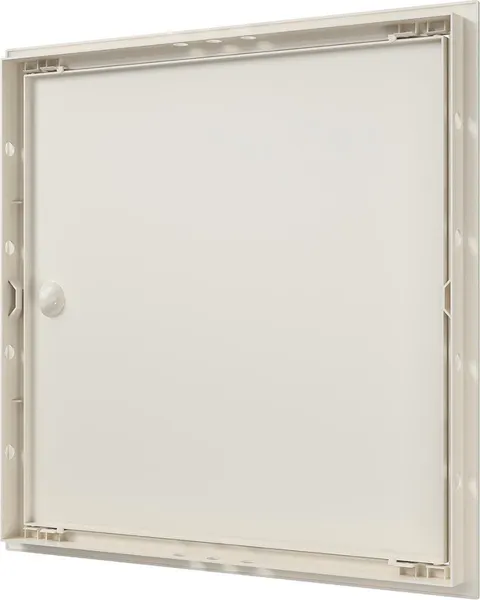 Изображение товара Люк ревизионный Evecs С фланцем Л4040Р (396х396, слоновая кость)