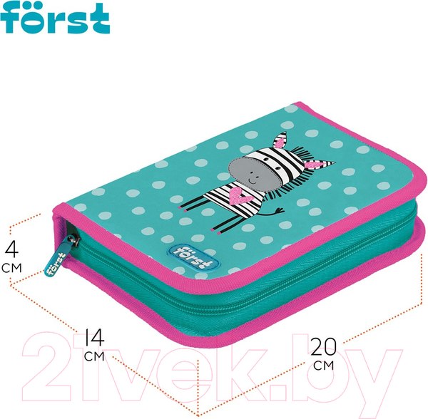 Изображение товара Пенал Forst Funny zebra / FT-PK-162409