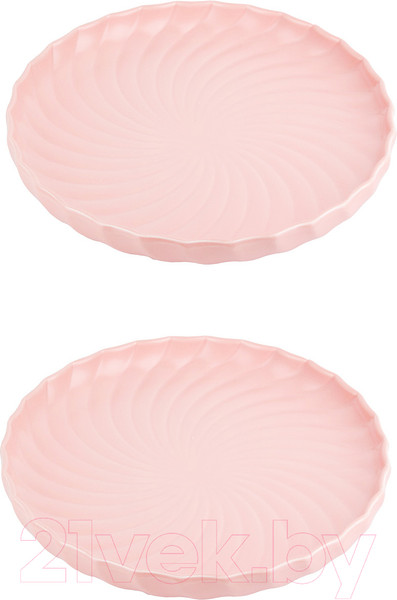 Изображение товара Набор тарелок Nouvelle Fresh Taste. Light Pink / 1730241-Н2