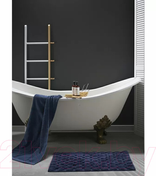 Изображение товара Коврик для ванной Tkano Essential Bubbles TK23-BM0006 (темно-синий)