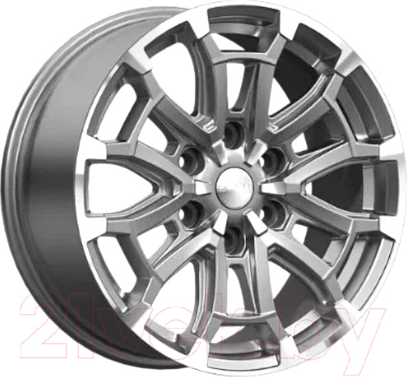 Изображение товара Литой диск SKAD Авилис 18x8" 6x139.7мм DIA 67.1мм ET 38мм Алмаз графит