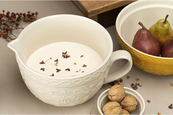 Изображение товара Кувшин Tkano Russian North TK22-TW-BW0014 (кремовый/ягоды тайги)