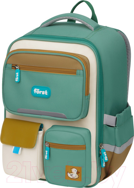 Изображение товара Школьный рюкзак Forst F-Style / FT-RY-032402 (зеленый)